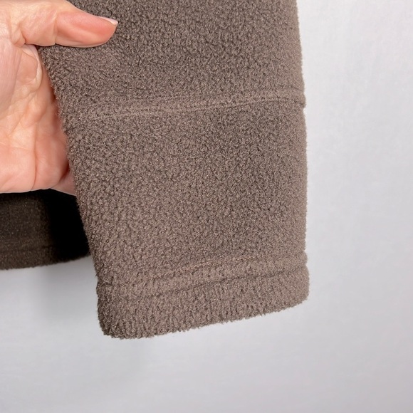 Sahalie Polartec Fleece Button Pea Coat size S - Picture 5 of 8